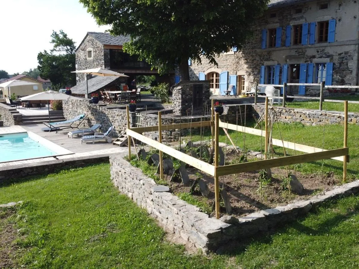 Corps De Ferme Renove Avec Piscine Et Terrasses Paisibles, A 1H30 De Lyon - Fr-1-582-396 Bed & Breakfast Saint-Etienne-Lardeyrol France