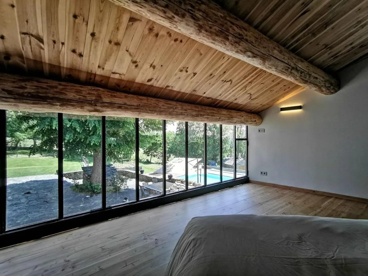 Corps De Ferme Renove Avec Piscine Et Terrasses Paisibles, A 1H30 De Lyon - Fr-1-582-396 Bed & Breakfast Saint-Etienne-Lardeyrol