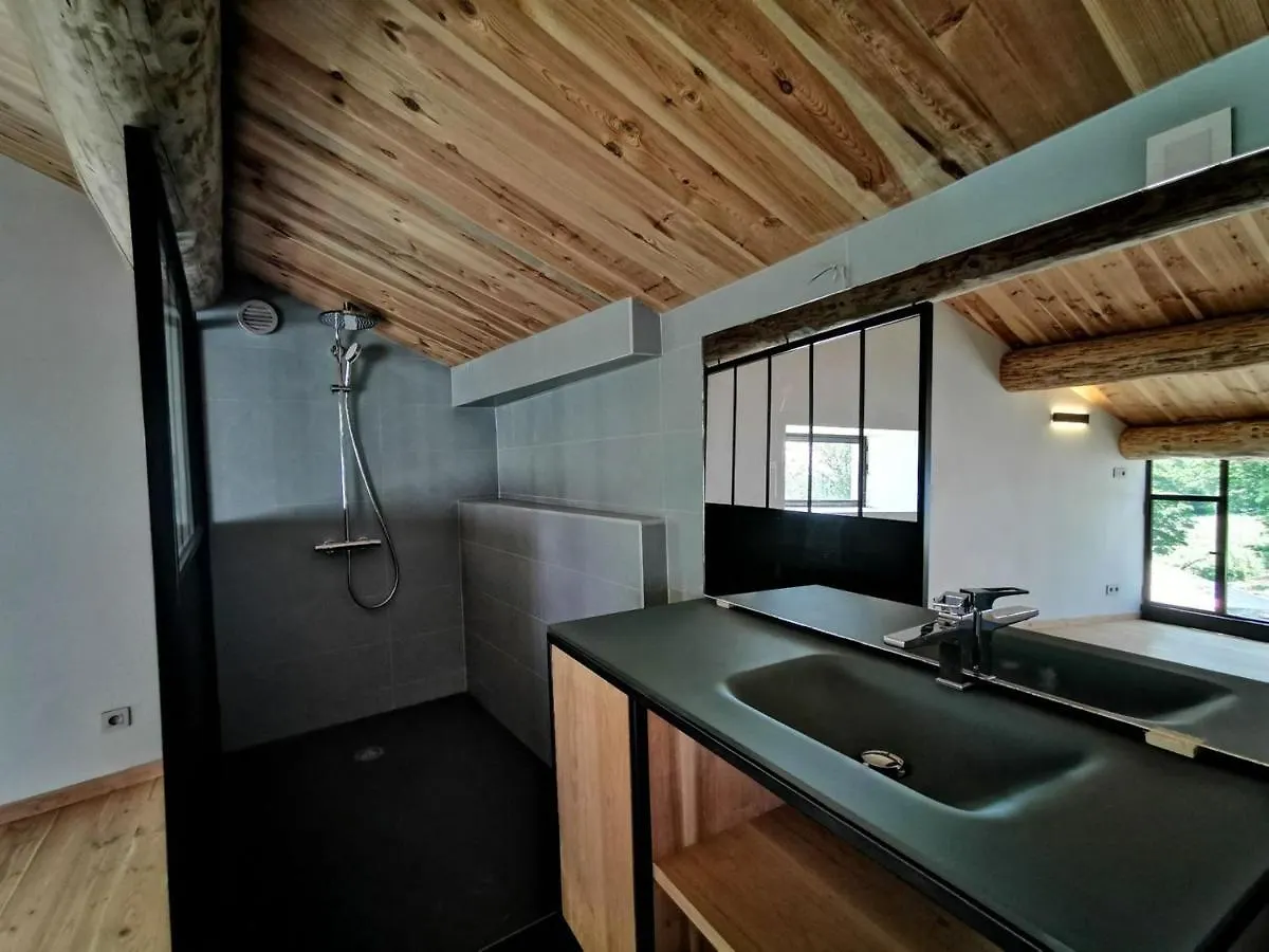 Corps De Ferme Renove Avec Piscine Et Terrasses Paisibles, A 1H30 De Lyon - Fr-1-582-396 Bed & Breakfast Saint-Etienne-Lardeyrol
